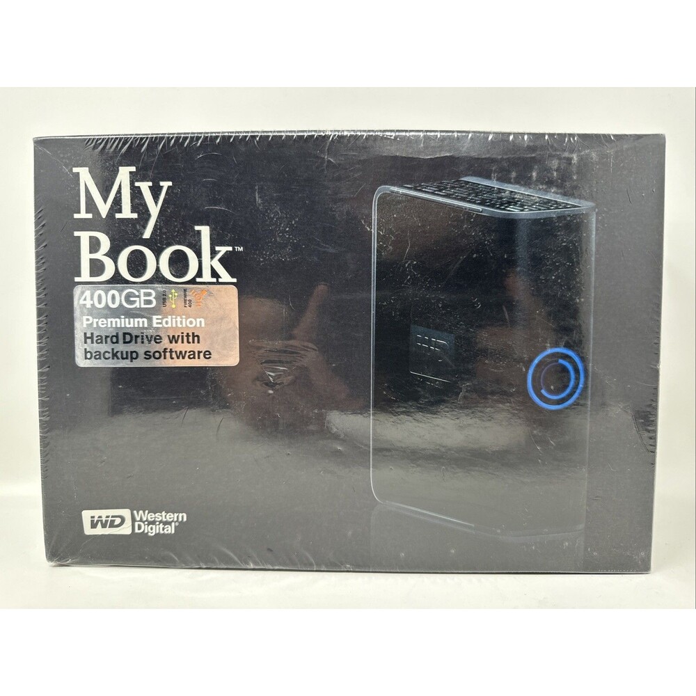 Western Digital WD My Book 400gb Premium Edition Hard Drive With Backup Software